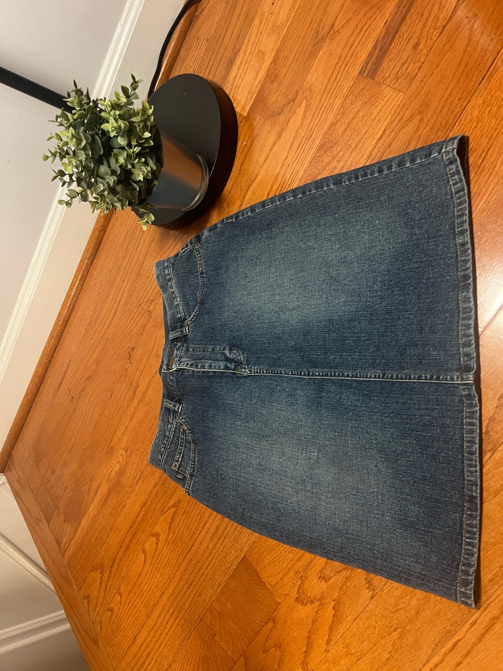 Ralph Lauren Dark Blue Denim A-Line Skirt Women’s Size 4